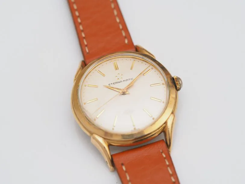 Eterna Eterna-Matic 35mm Gold-plated Cream 1