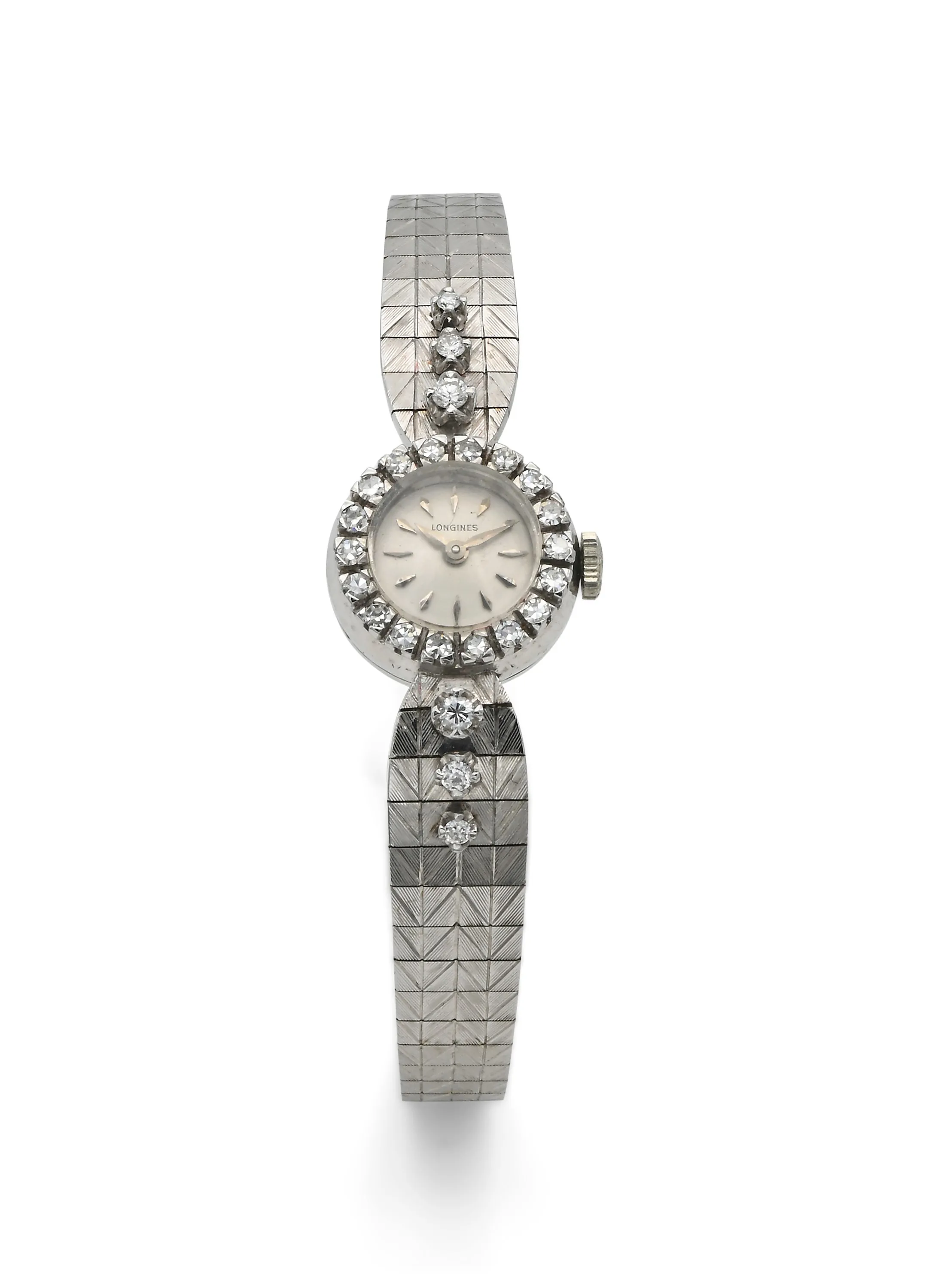 Longines nullmm White gold and diamond Silver