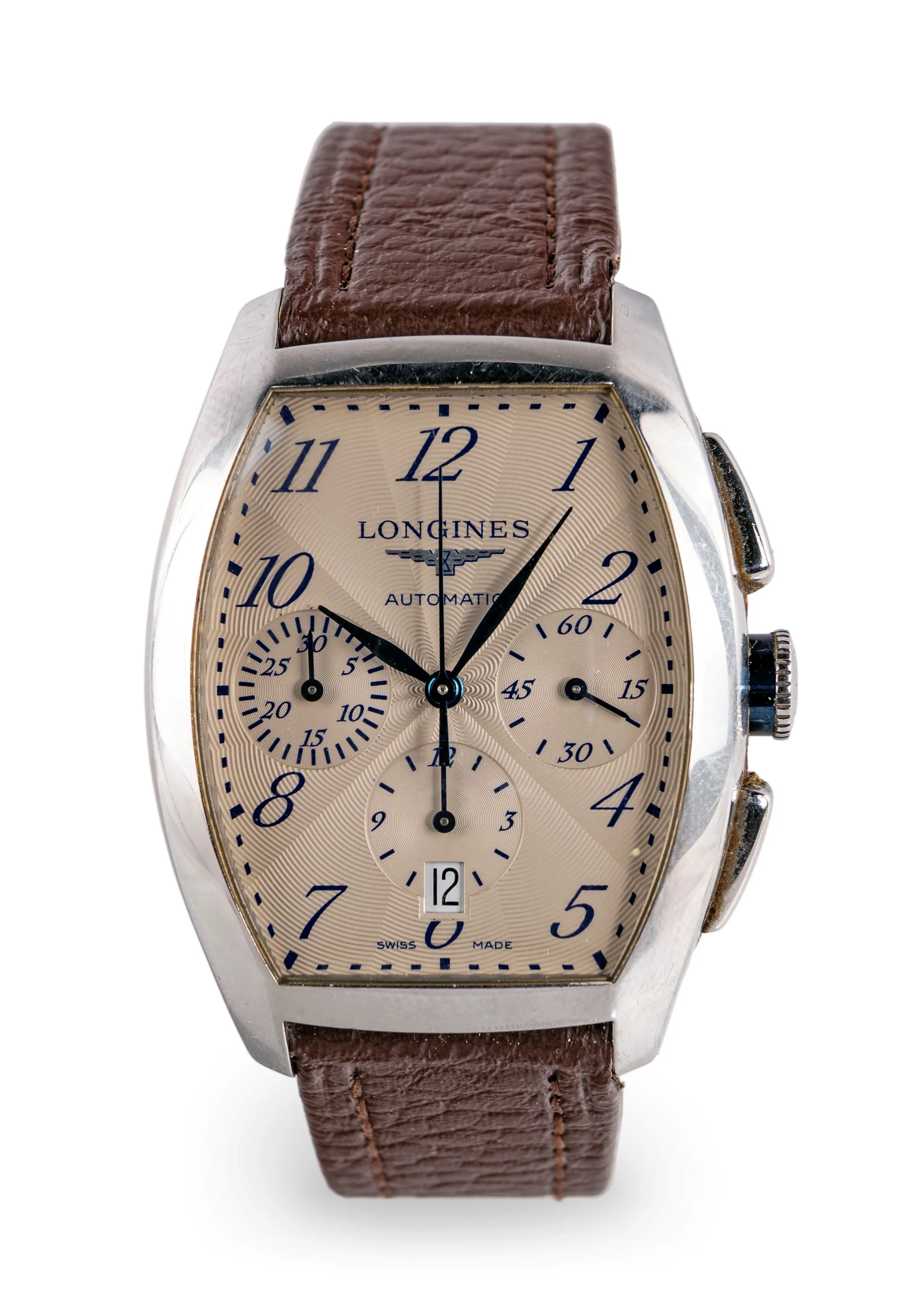 Longines Evidenza L2.649.4 35mm Stainless steel Silver