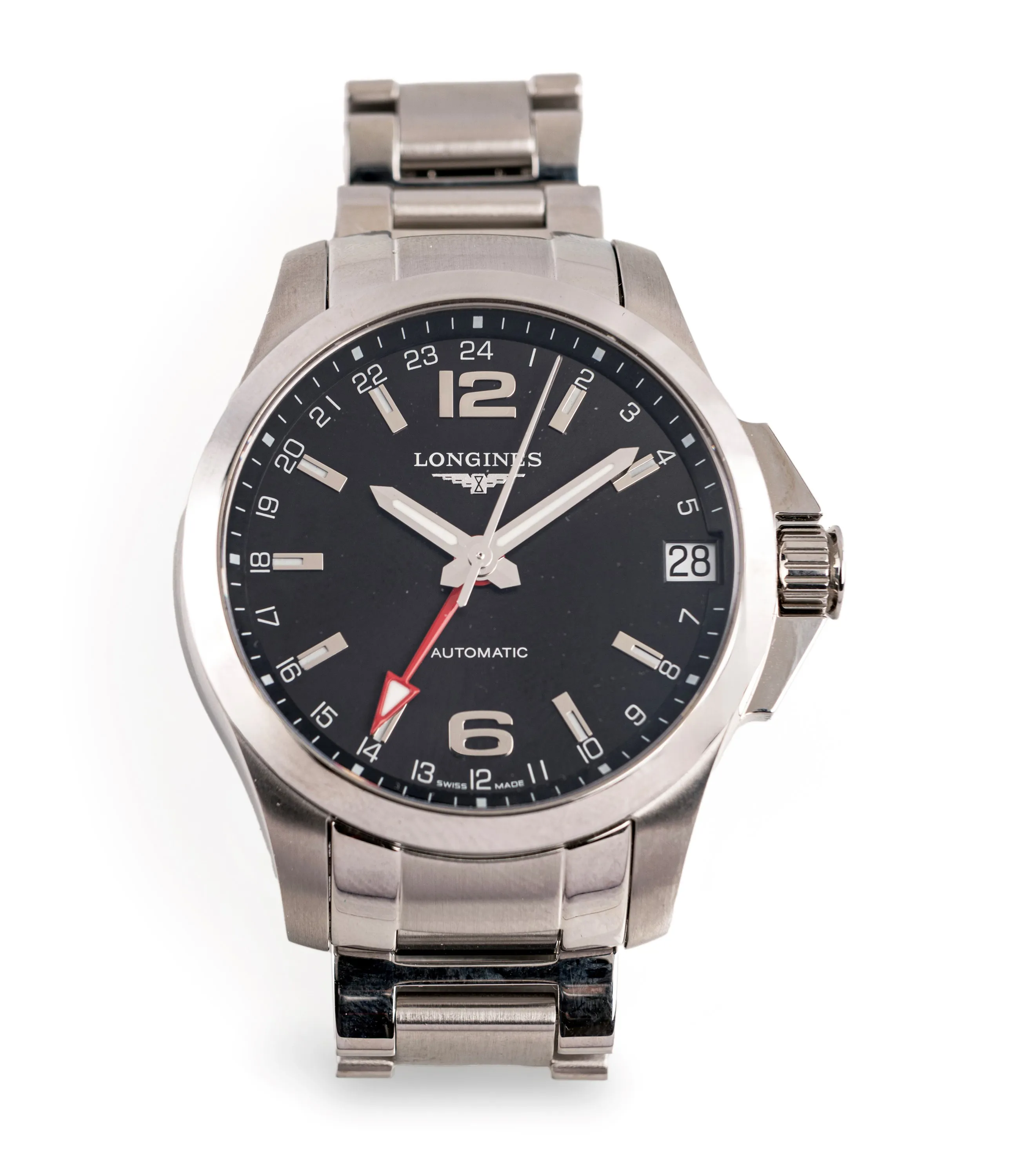 Longines Conquest L3.687.4 nullmm Stainless steel Black