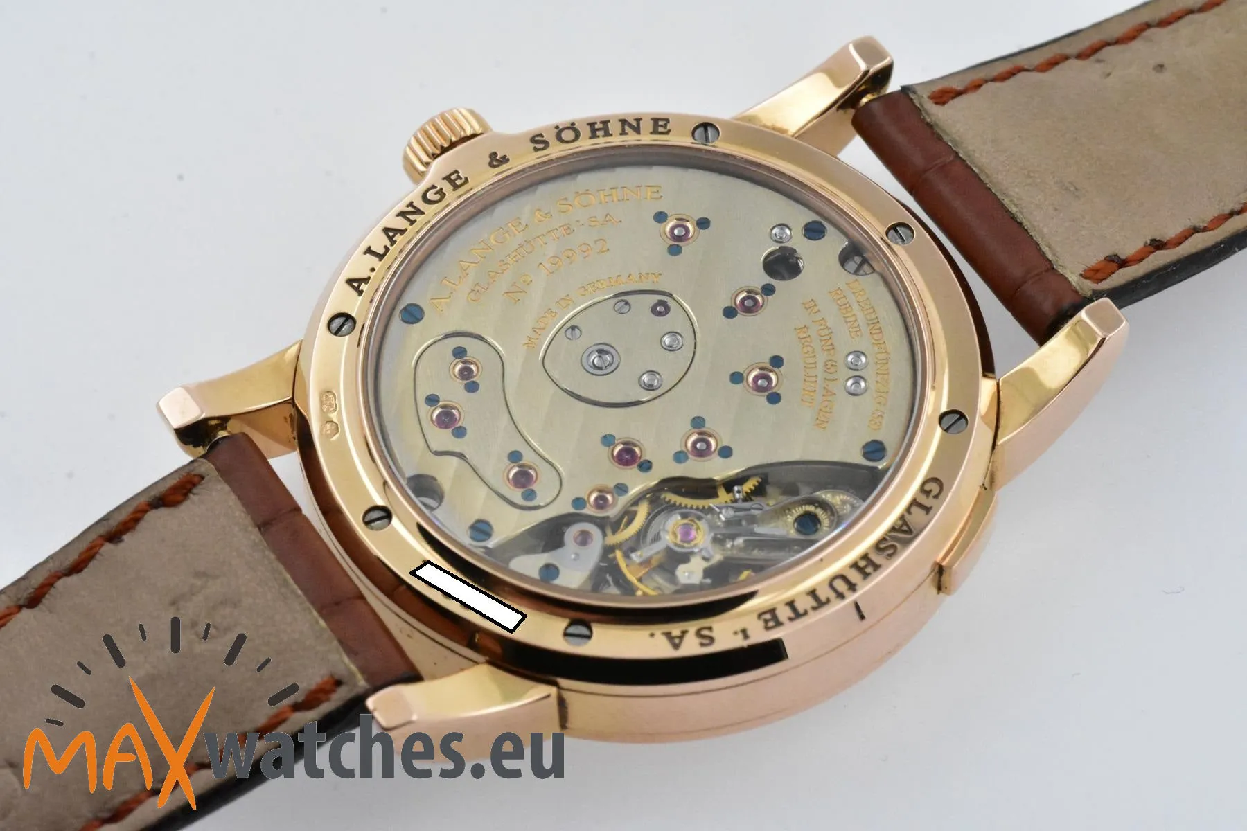 A. Lange & Söhne Lange 1 101.032 38.5mm 18k rose gold Silver 8