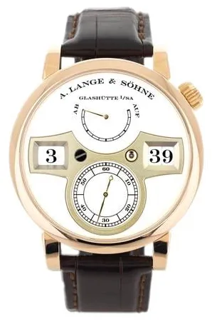 A. Lange & Söhne Zeitwerk 140.032 42mm Rose gold Silver