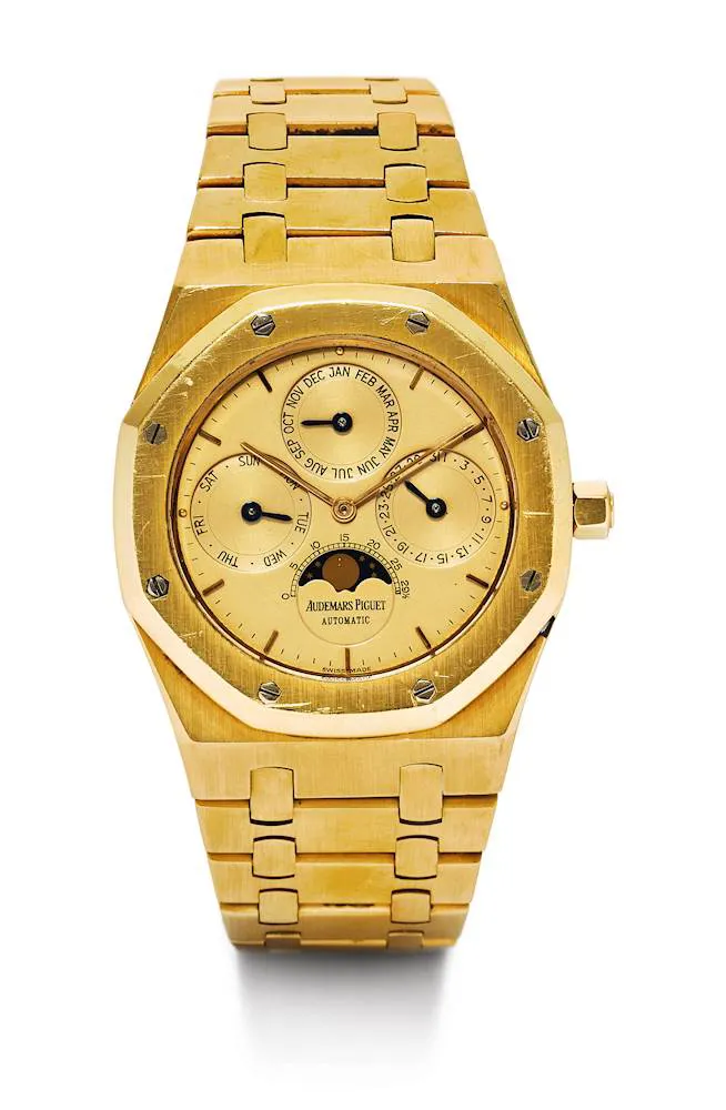 Audemars Piguet Perpetual Calendar BA 25686 39mm Yellow gold Gold