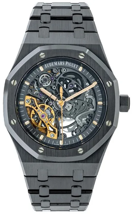 Audemars Piguet Royal Oak 15416CE.OO.1225CE.01 41mm Black ceramic Slate grey