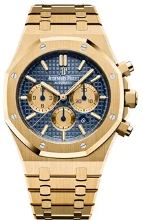 Audemars Piguet Royal Oak 26331BA.OO.1220OR.01 Yellow gold Blue