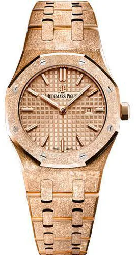 Audemars Piguet Royal Oak 67653OR.GG.1263OR.02 33mm Stainless steel Golden