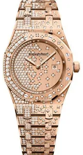 Audemars Piguet Royal Oak Lady 67654OR.ZZ.1264OR.01 Rose gold Golden