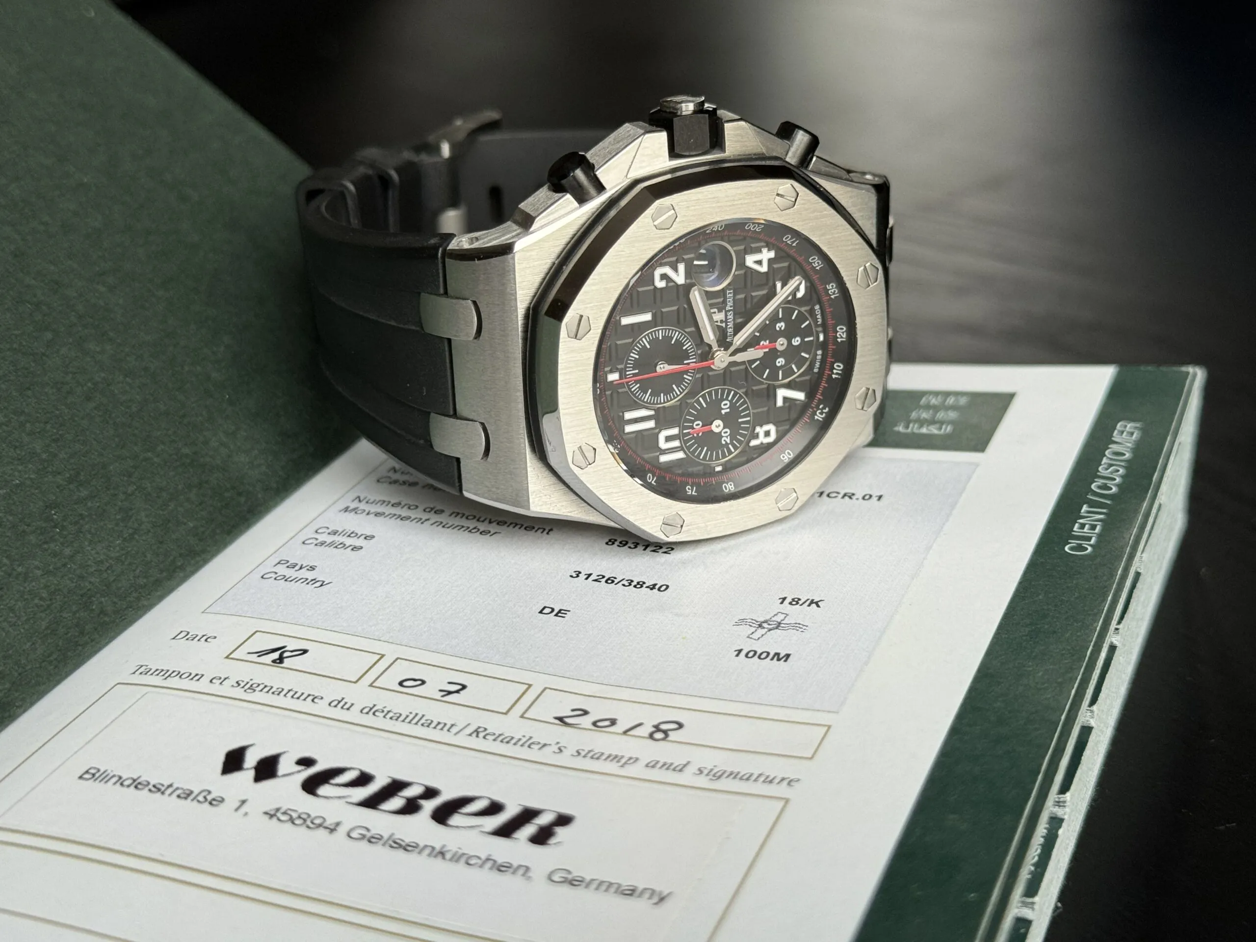 Audemars Piguet Royal Oak Offshore 26470ST.OO.A101CR.01 42mm Stainless steel Black 4