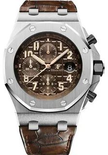 Audemars Piguet Royal Oak Offshore 26470ST.OO.A820CR.01 Ceramic and Stainless steel Brown