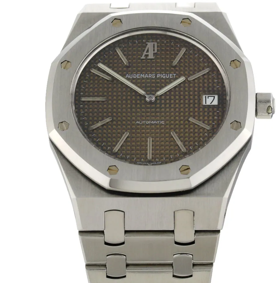 Audemars Piguet Royal Oak ST14802 39mm Stainless steel Brown