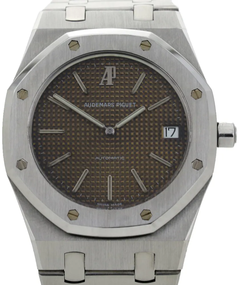 Audemars Piguet Royal Oak ST14802 39mm Stainless steel Brown 5