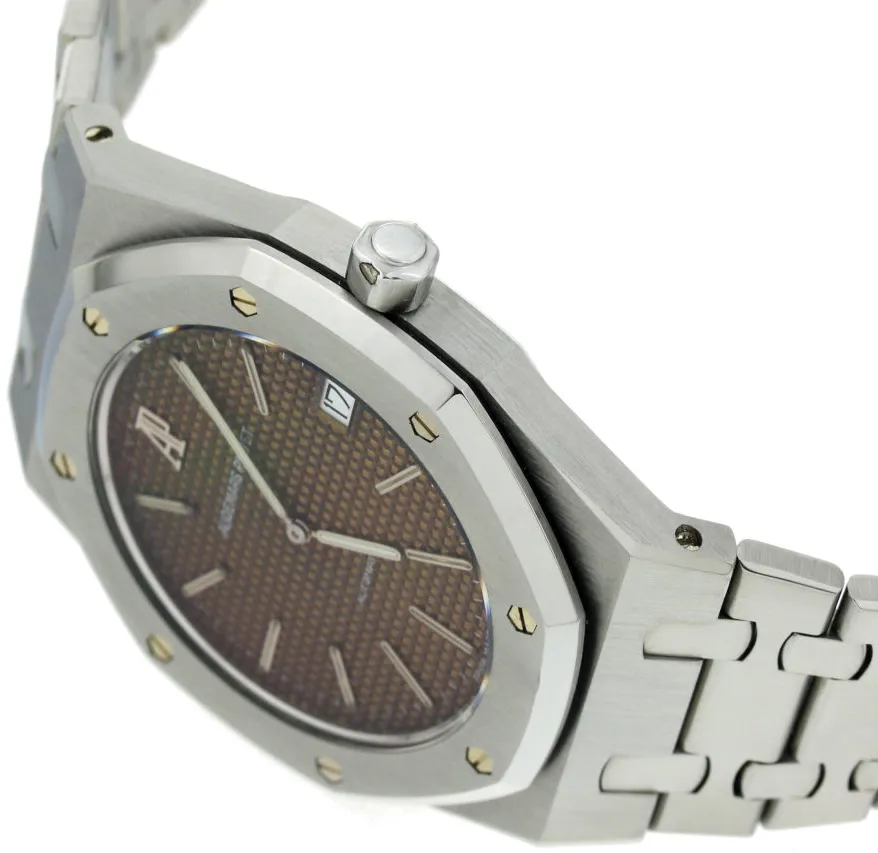 Audemars Piguet Royal Oak ST14802 39mm Stainless steel Brown 2