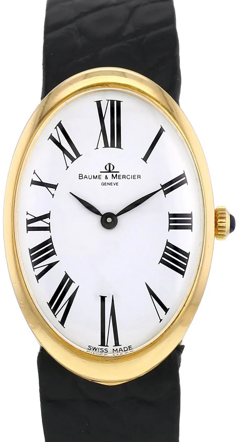 Baume & Mercier 37055 24mm Yellow gold White