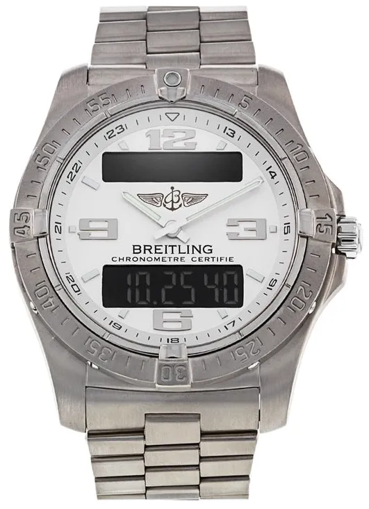 Breitling Aerospace E79362 42mm Titanium Silver