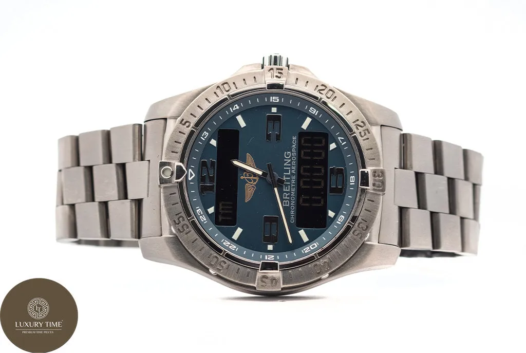 Breitling Aerospace E79362 42mm Titanium Blue 1