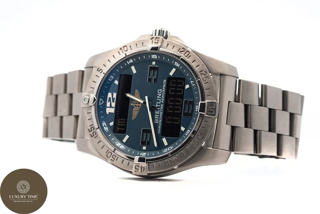 Breitling Aerospace E79362 42mm Titanium Blue 2