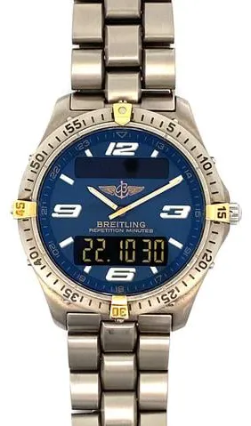 Breitling Aerospace F65362 40mm Titanium Blue 1