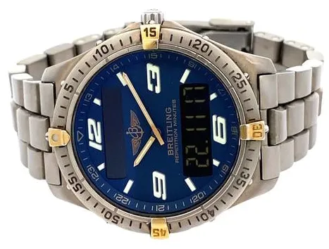 Breitling Aerospace F65362 40mm Titanium Blue 2