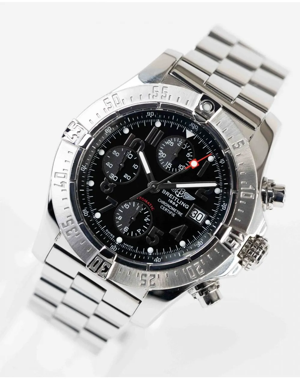 Breitling Avenger A13380 45mm Stainless steel Black 3