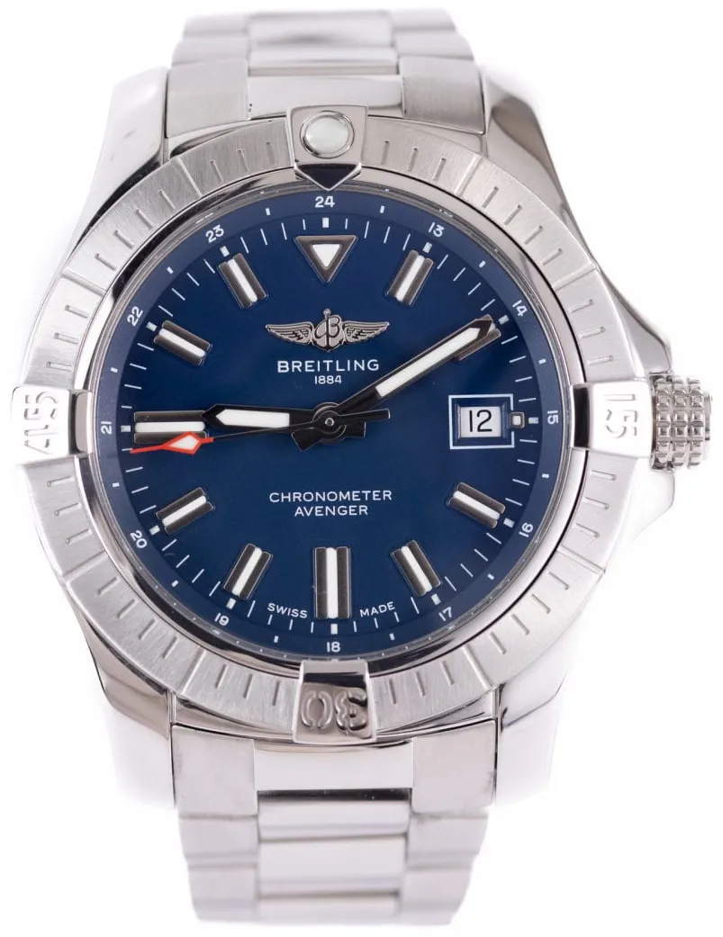 Breitling Avenger A17318101C1A1 43mm Stainless steel Blue