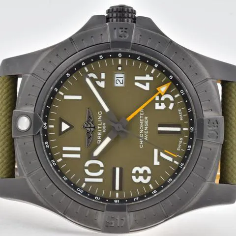 Breitling Avenger V13317101L1X1 45mm Titanium Green