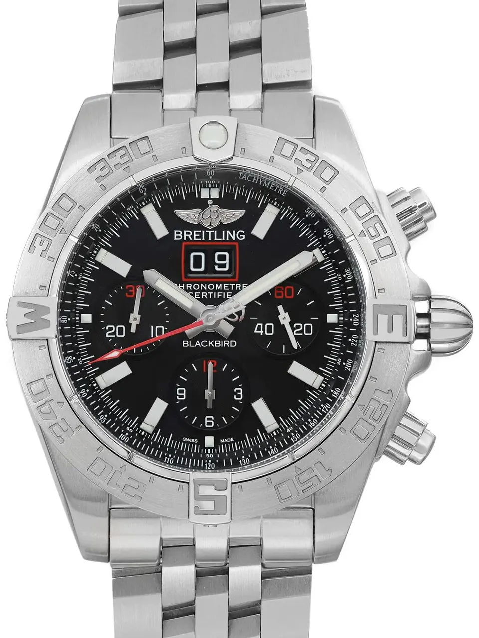 Breitling Chronomat A44360 44mm Stainless steel Black 1