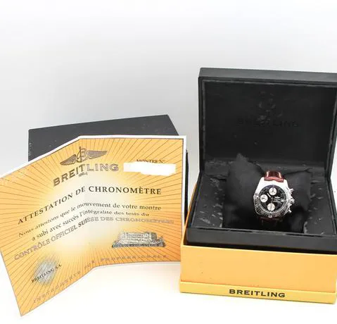 Breitling Cockpit A13358 39mm Stainless steel Black 8