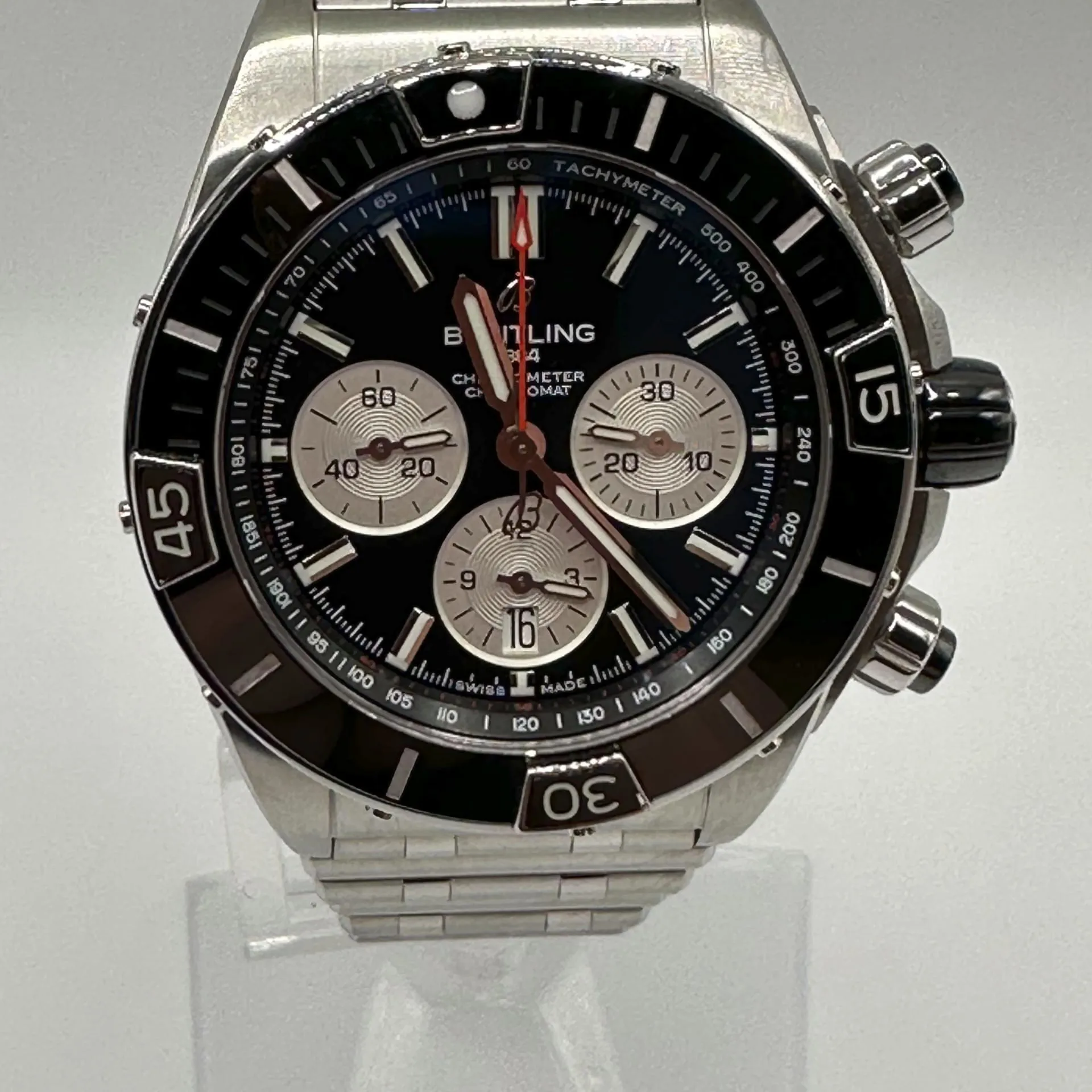 Breitling Chronomat AB0136251B1A1 44mm Stainless steel Black