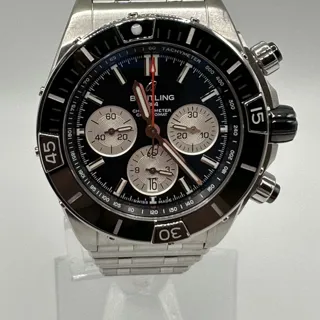 Breitling Super Chronomat Stainless steel Black