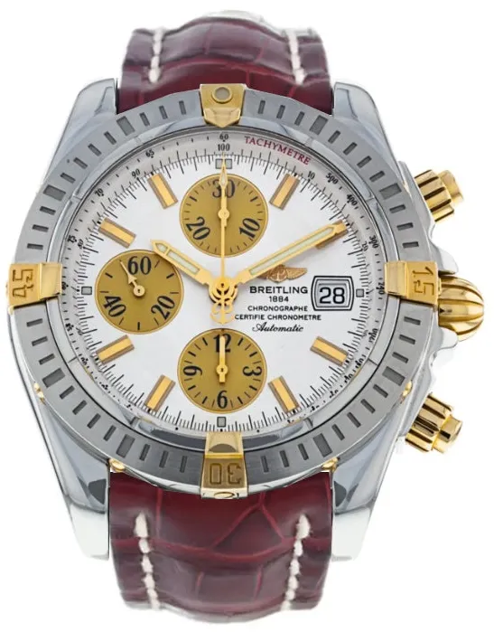 Breitling Chronomat B13356 43.7mm Yellow gold and Stainless steel