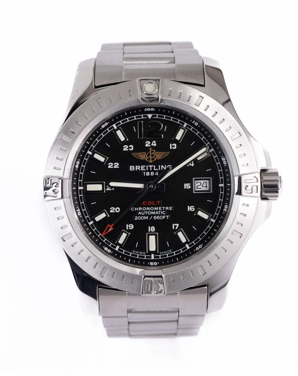 Breitling Colt A1738811 44mm Stainless steel Black