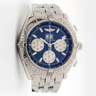 Breitling Crosswind Racing A13355 Stainless steel Blue