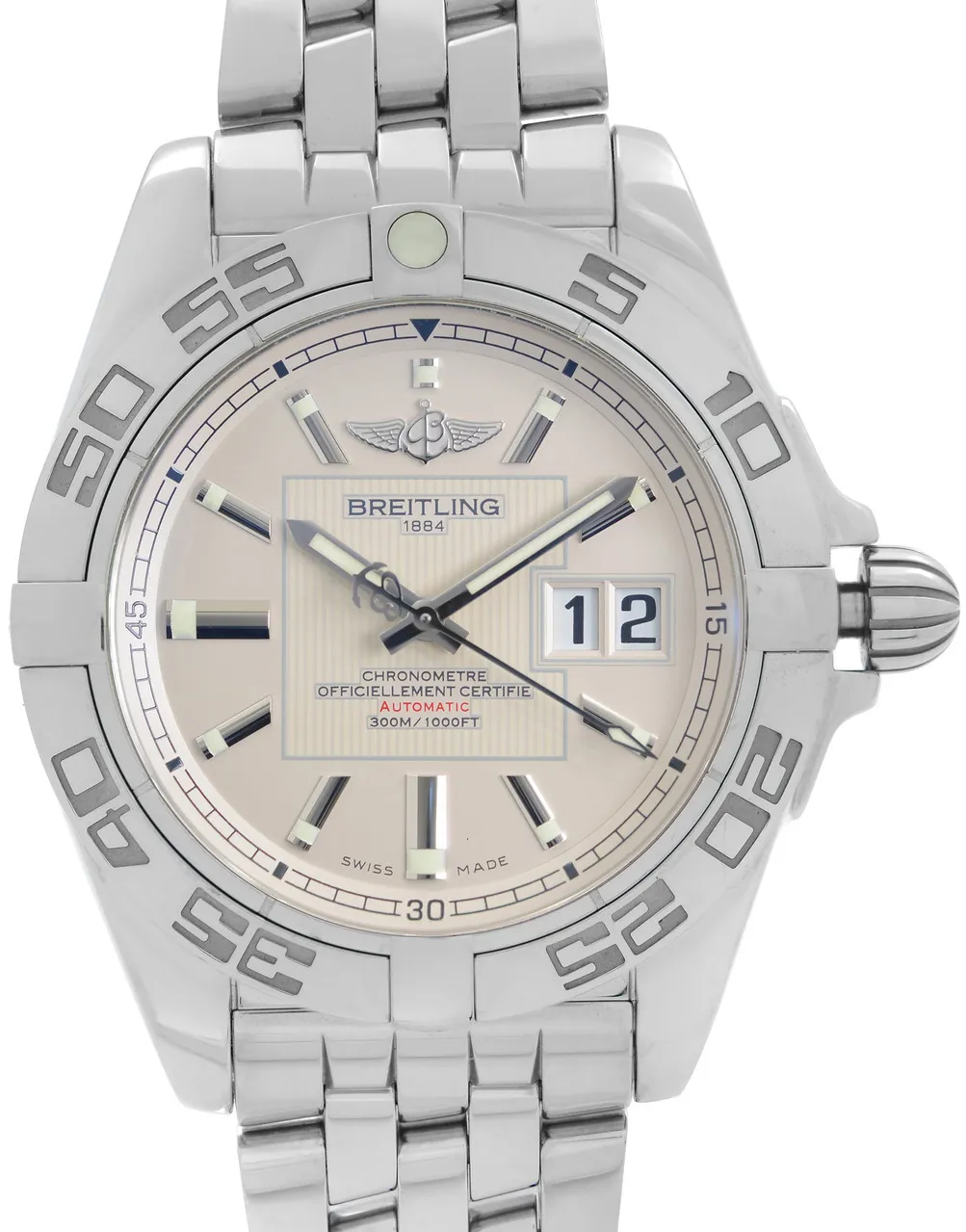 Breitling Galactic A49350L2.G699.366A 41mm Stainless steel Silver 1