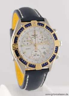 Breitling J class D53067 Yellow gold and Stainless steel White