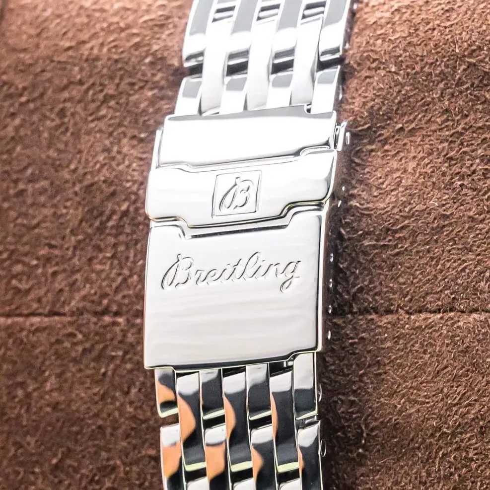Breitling Montbrillant Datora A21330 43mm Stainless steel Silver 5