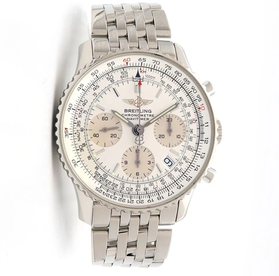Breitling Navitimer A13330 41.5mm Stainless steel Silver