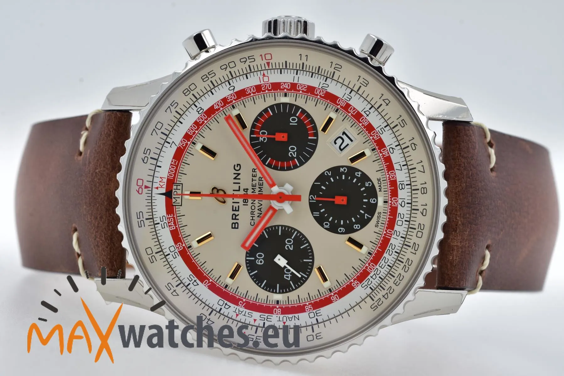 Breitling Navitimer AB01219A1G1X2 43mm Stainless steel White