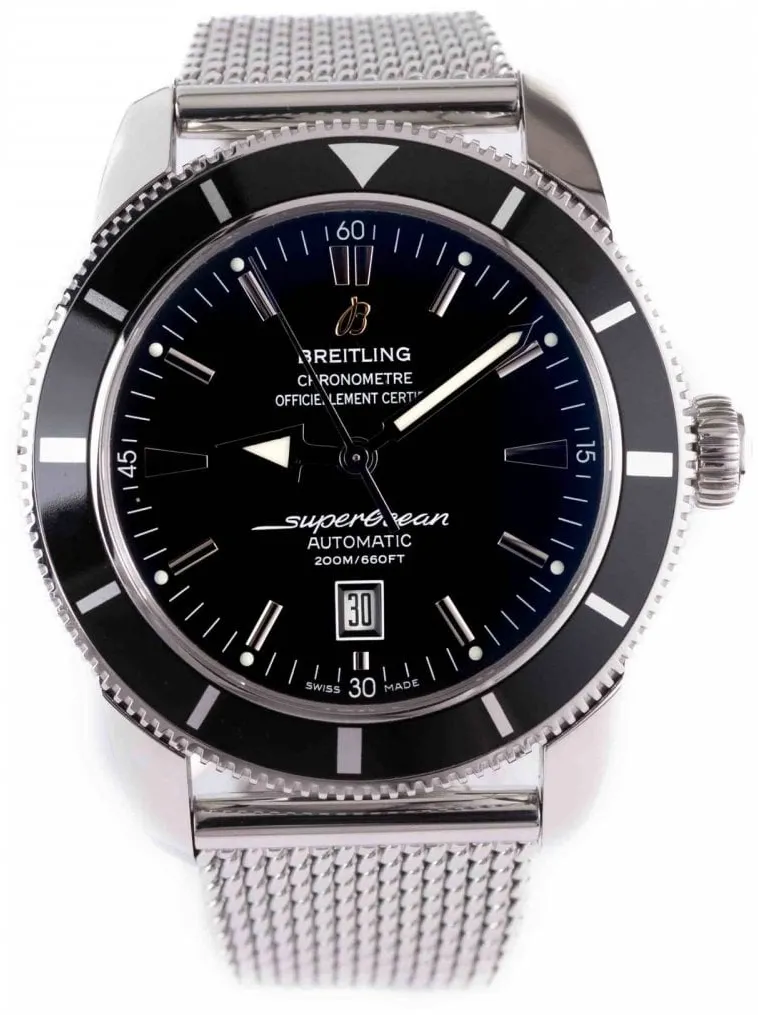 Breitling Superocean Heritage A1732024 46mm Stainless steel Black