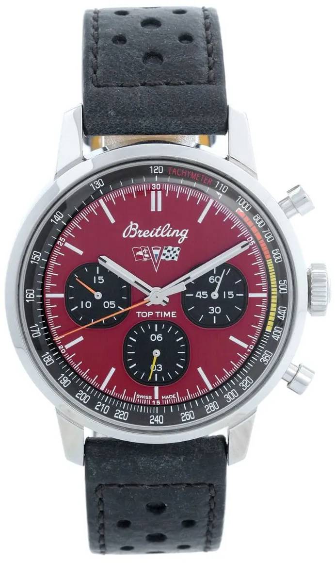 Breitling Premier A25310241K1X1 42mm Stainless steel Red