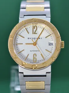 Bulgari Bvlgari BB33SGAUTO Yellow gold and Stainless steel White