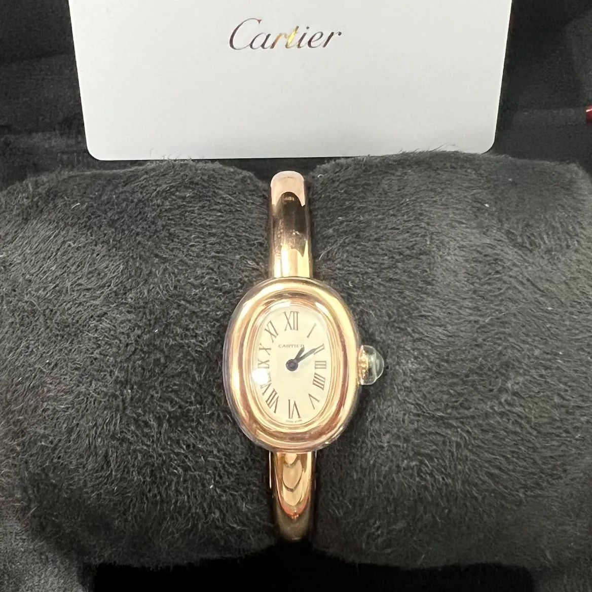 Cartier Baignoire Mini WGBA0020 24.5mm Rose gold Silver 7