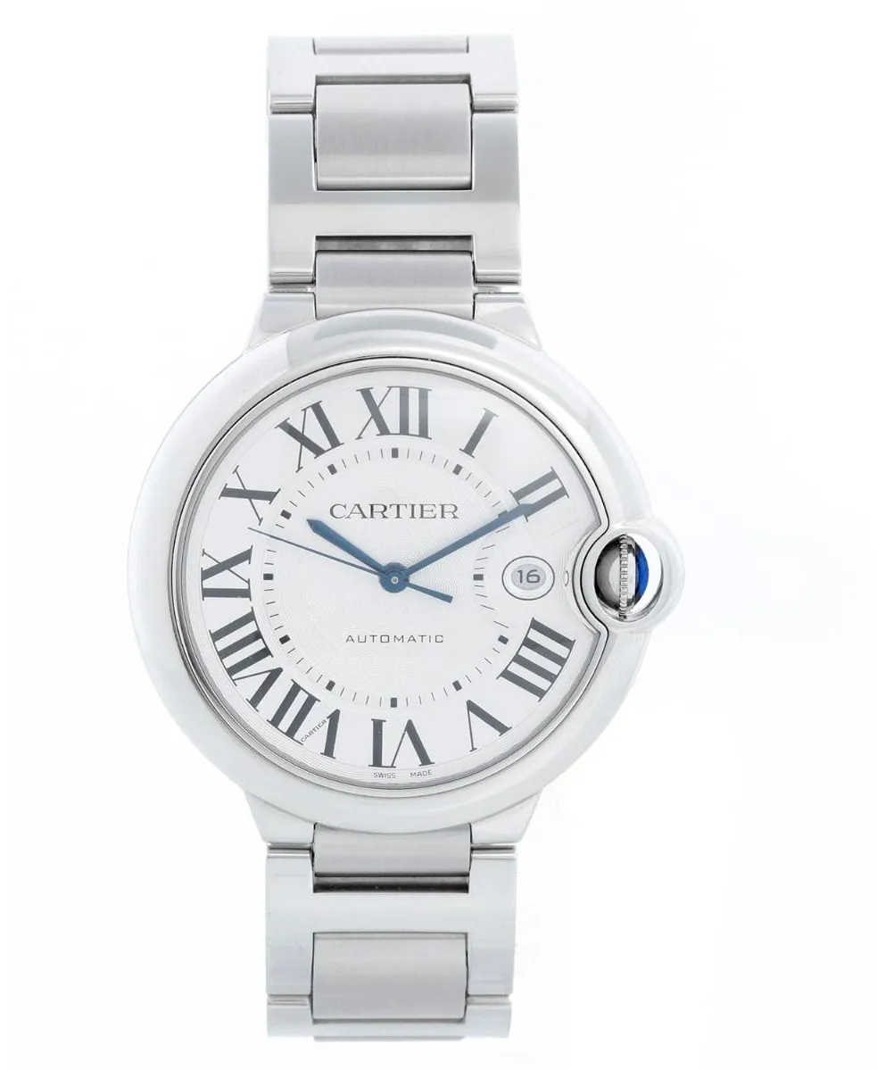 Cartier Ballon Bleu 42mm W69012Z4 42mm Stainless steel Silver