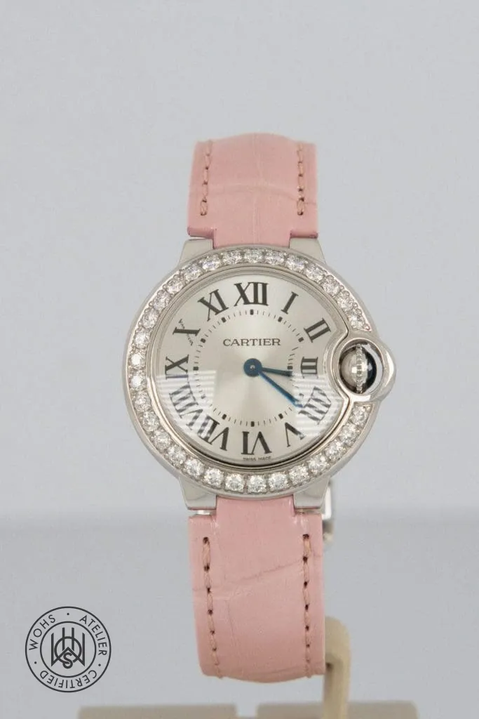 Cartier Ballon Bleu WE900351 28mm White gold