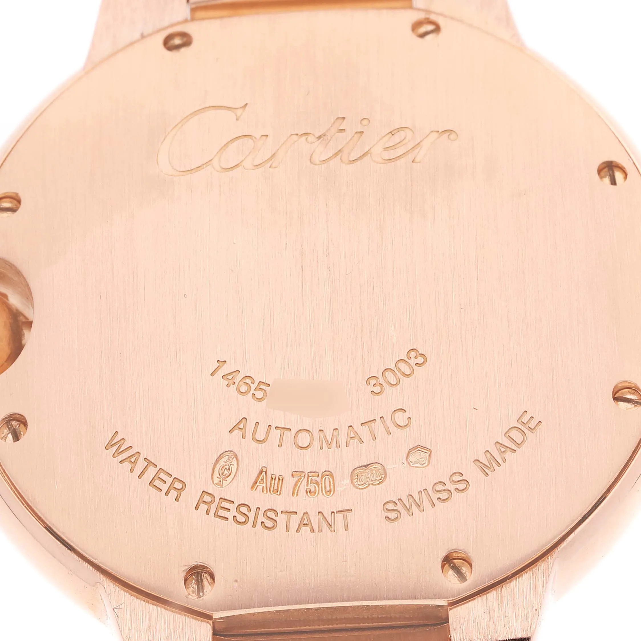 Cartier Ballon Bleu we902026 36mm Rose gold and 18k rose gold Silver 8