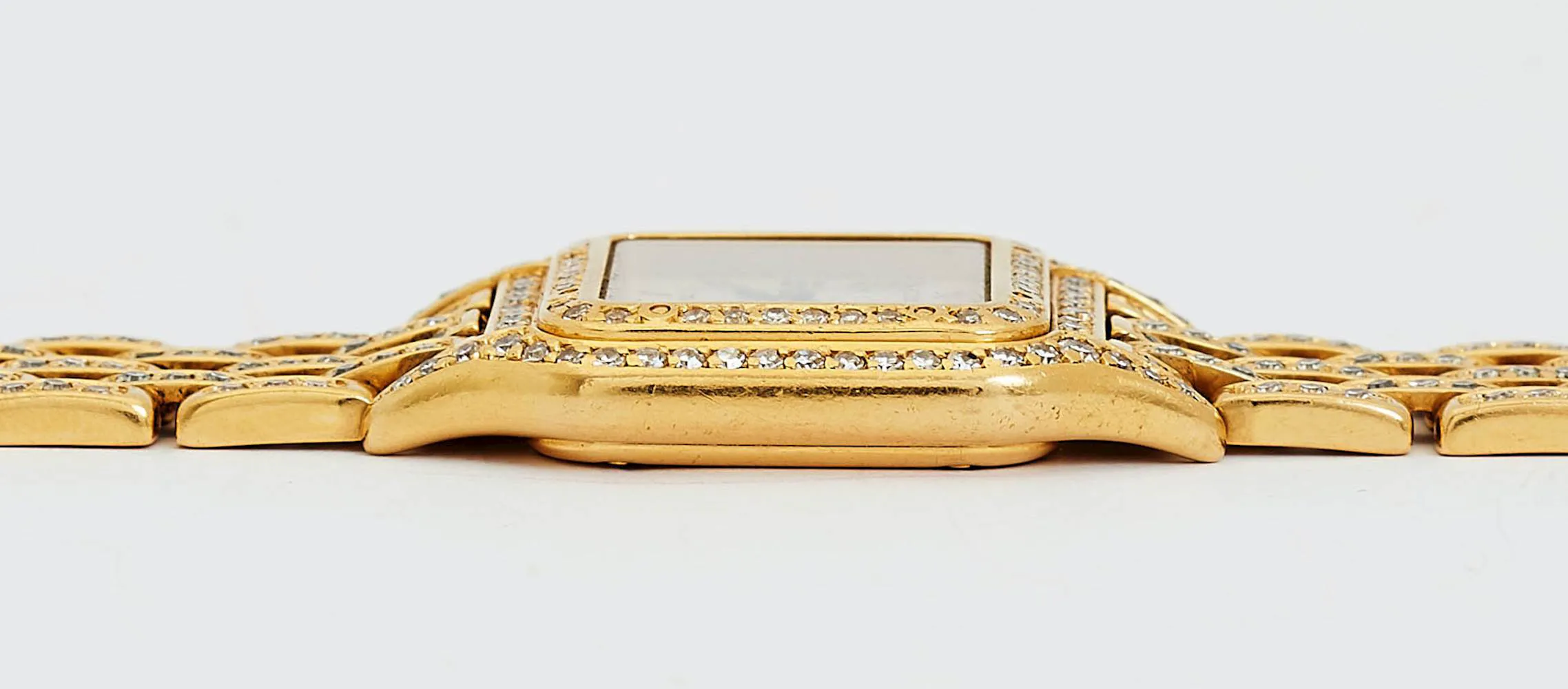 Cartier Panthère 866919 22mm Yellow gold and diamond-set Silver 4