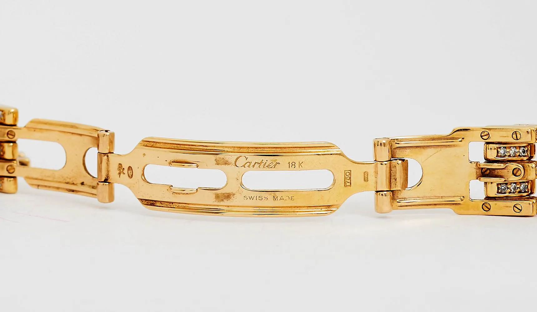 Cartier Panthère 866919 22mm Yellow gold and diamond-set Silver 3