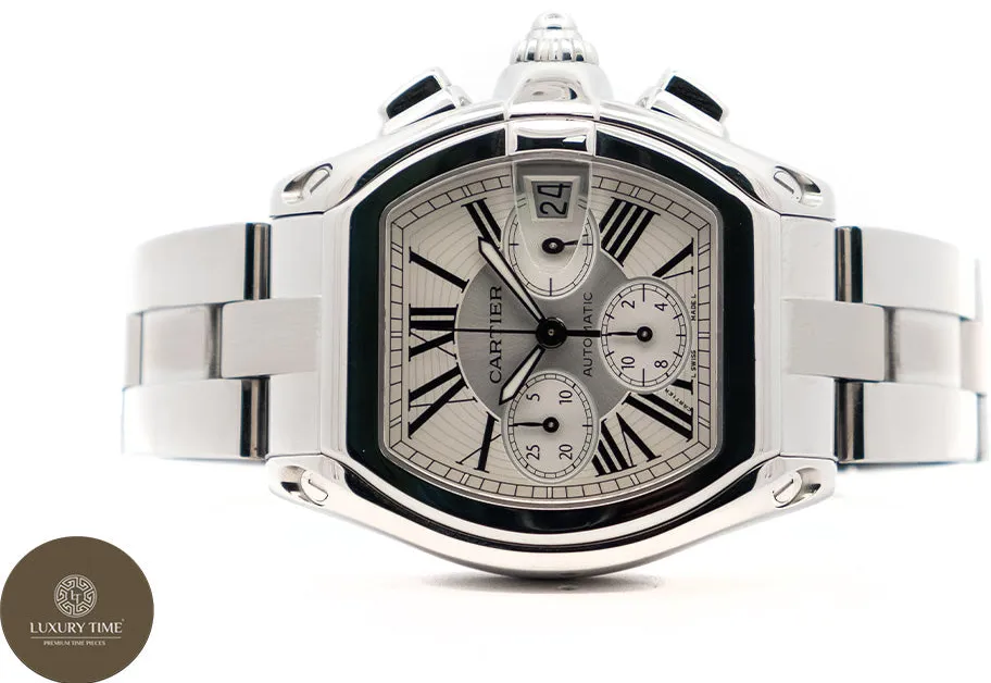 Cartier Roadster W62019X6 43mm Stainless steel White 6