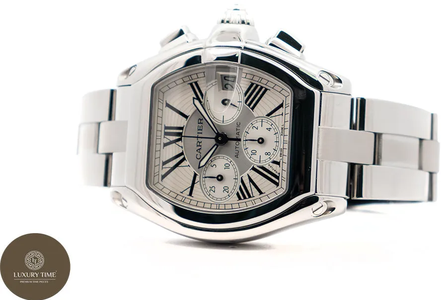 Cartier Roadster W62019X6 43mm Stainless steel White 5