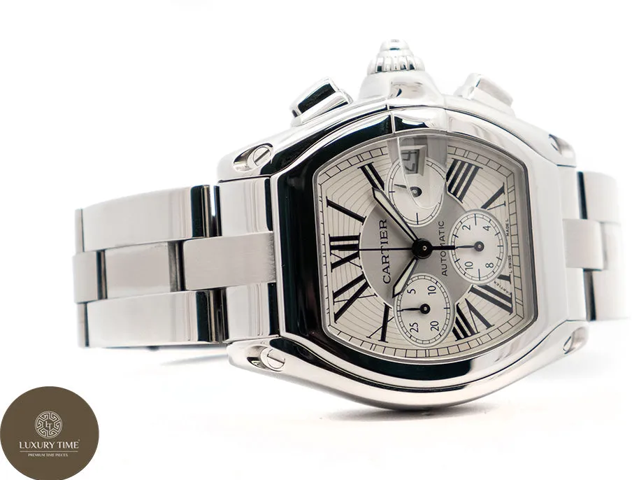 Cartier Roadster W62019X6 43mm Stainless steel White 3