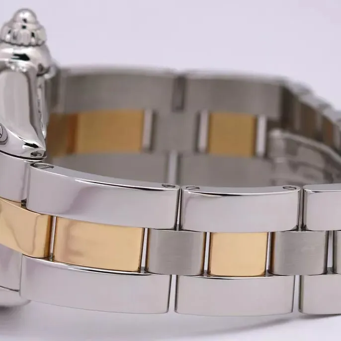 Cartier Roadster w62031y4 38mm Yellow gold Silver 4